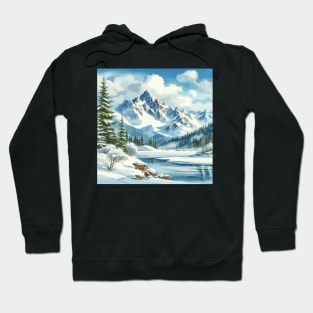 Winter Mountain Hoodie